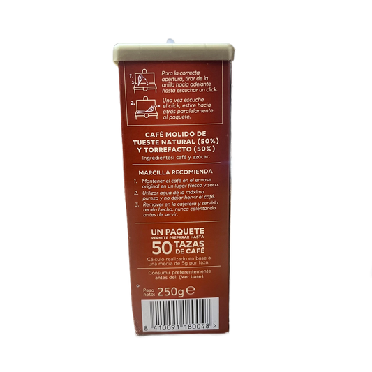 MARCILLA GRAN AROMA - MEZCLA CAFÉ MOLIDO - 250g