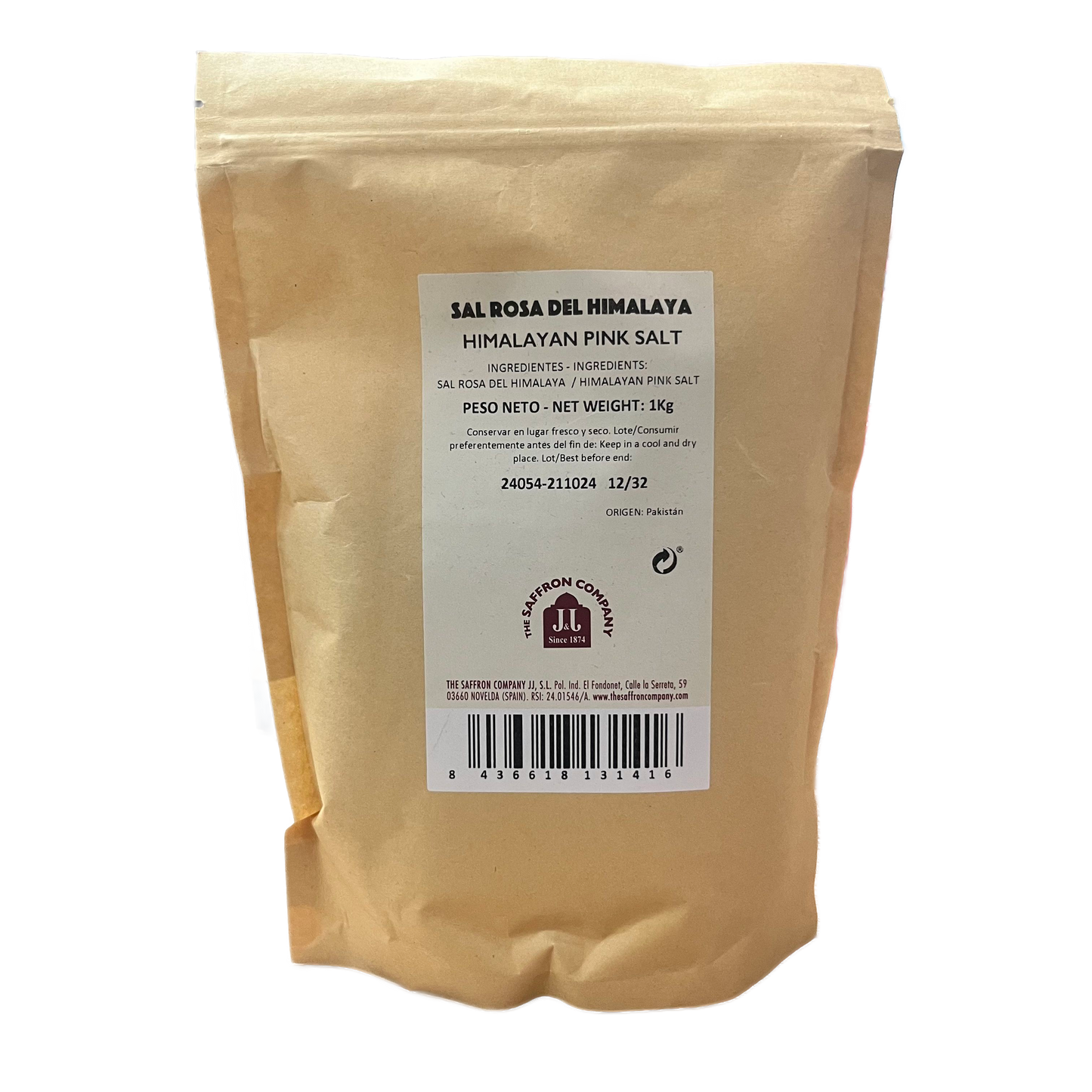 THE SAFFRON COMPANY - SAL ROSA FINA DEL HIMALAYA - 1KG