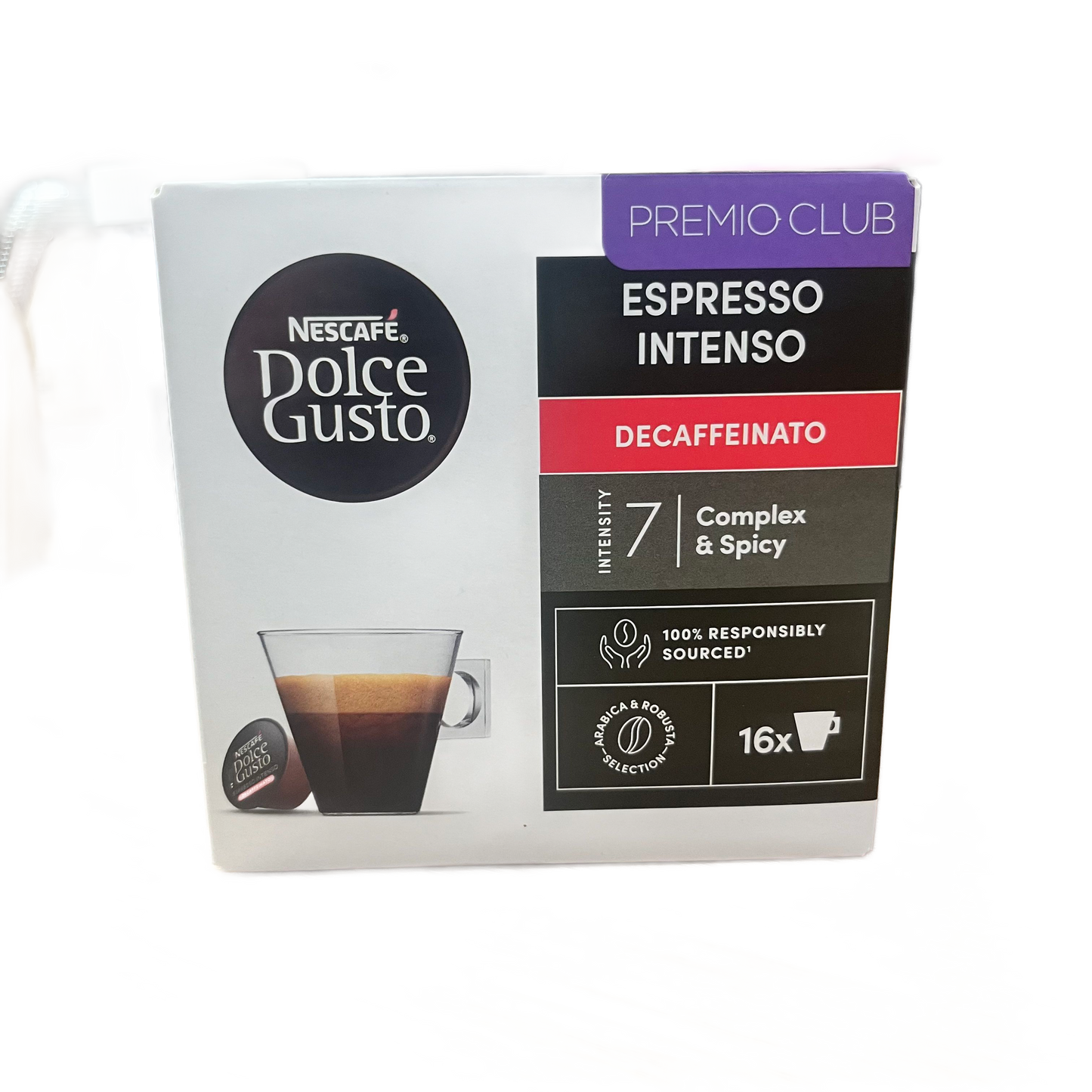 NESCAFÉ DOLCE GUSTO - ESPRESSO DECAFFEINATO INTENSO 7 - 16 CÁPSULAS