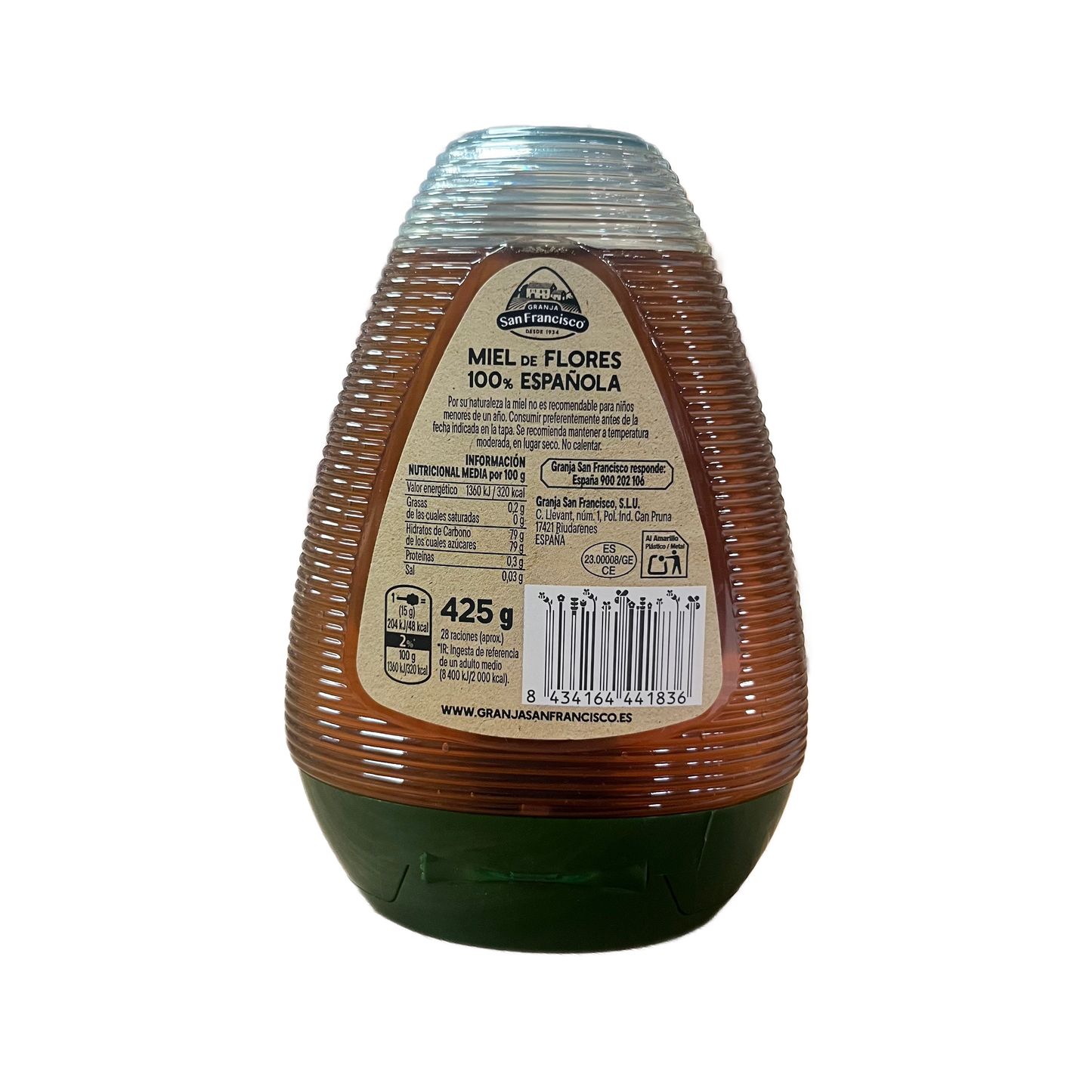 GRANJA SAN FRANCISCO - MIEL DE FLORES - 425g