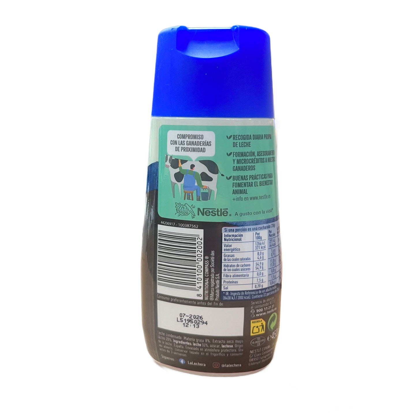 LA LECHERA - LECHE CONDENSADA - 450ml