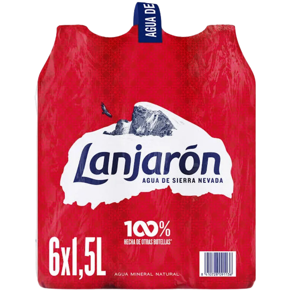 Pack 6 Botellas Agua Mineral Lanjarón