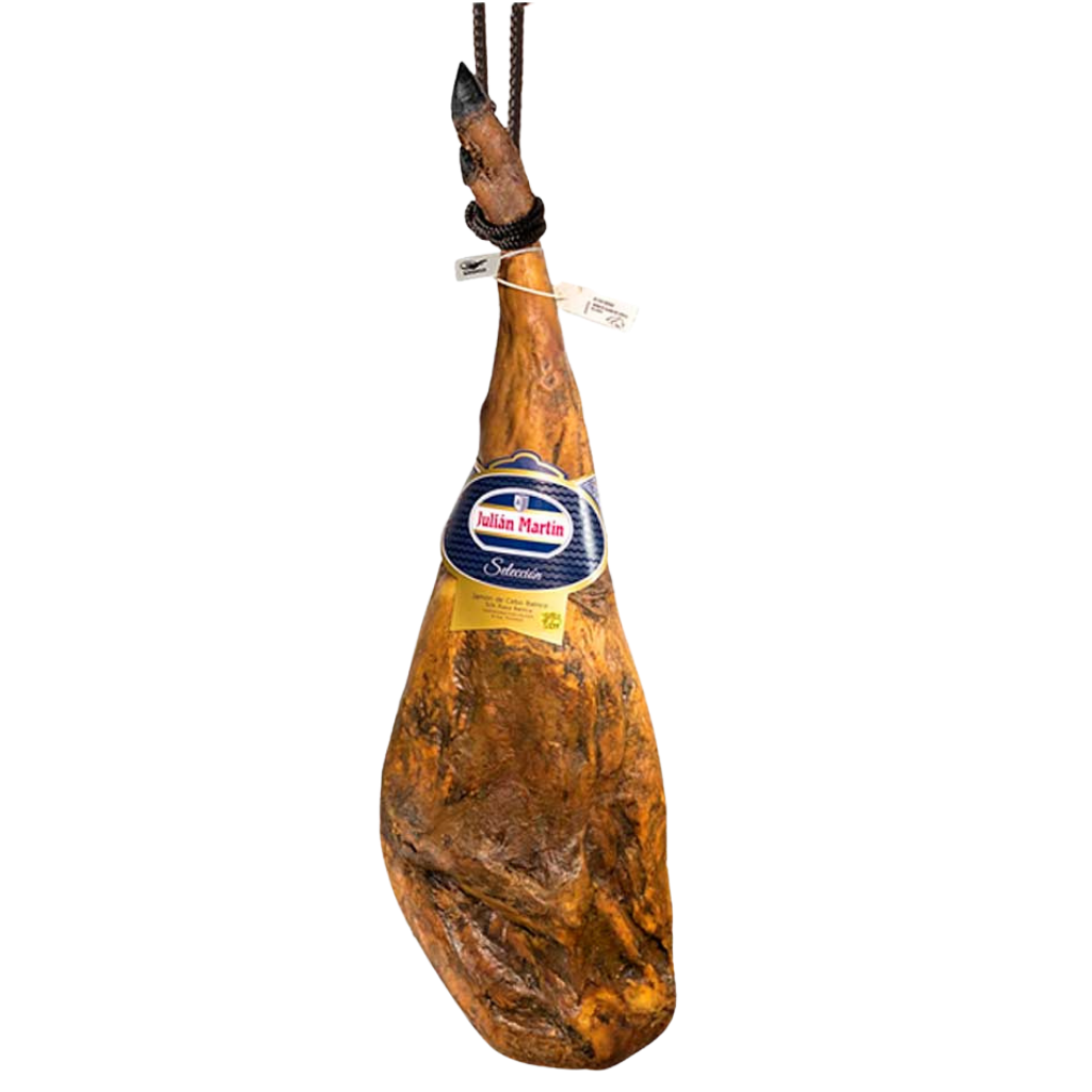 JULIÁN MARTÍN - JAMÓN IBÉRICO 50% DE CEBO BRIDA BLANCA