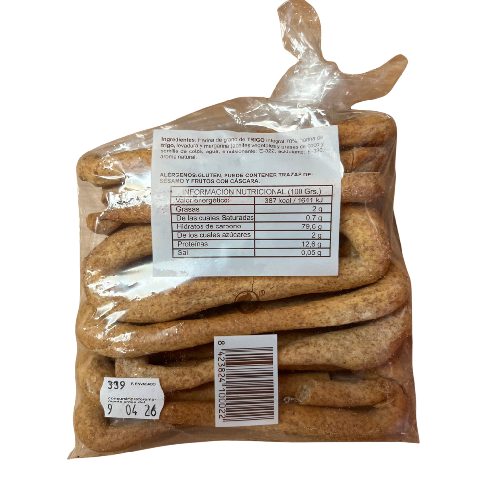 Rosquillas de Pan Integrales Pastor