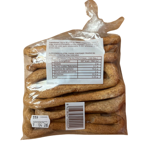 Rosquillas de Pan Integrales Pastor