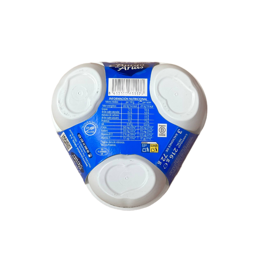ARIAS - QUESO DE BURGOS MINI PACK (3 UNIDADES) - 216g