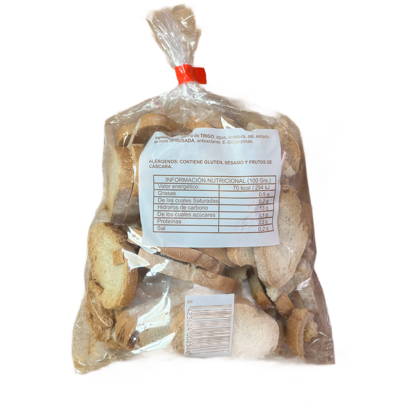 Pan Tostado Pastor Natural (Sin Aceite)