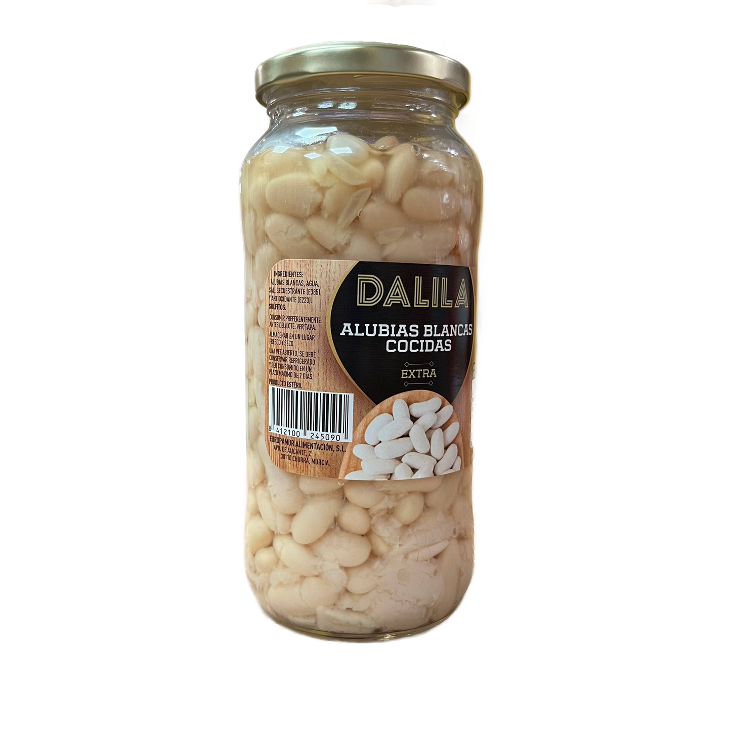 DALILA – ALUBIAS BLANCAS COCIDAS EXTRA - 560g