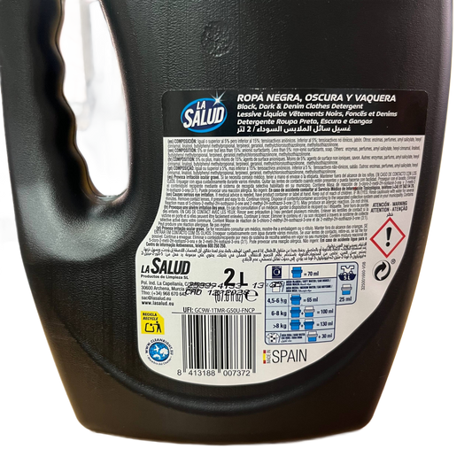 LA SALUD - DETERGENTE ROPA NEGRA- 2L