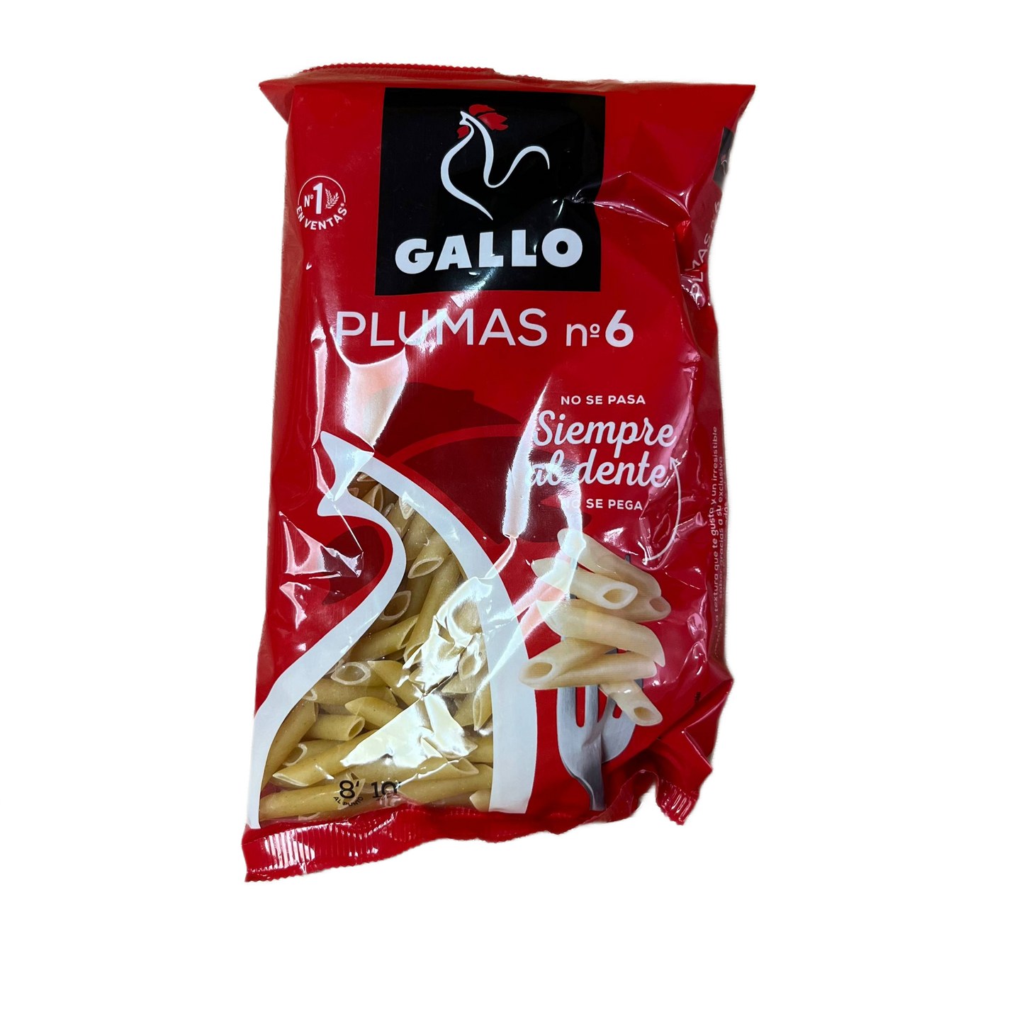 Macarrones Pluma Nº6 Gallo | Pasta de Trigo Duro