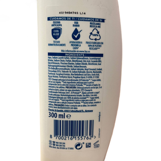 H&S - CHAMPÚ - 2 EN 1