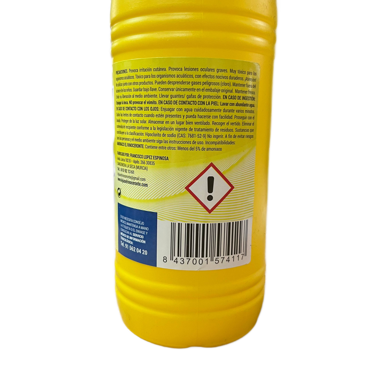 EL RINOCERONTE - AMONIACO - 950ml