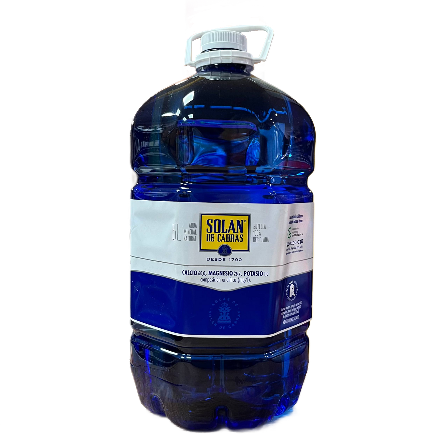 SOLÁN DE CABRAS - AGUA MINERAL NAUTURAL - 5L