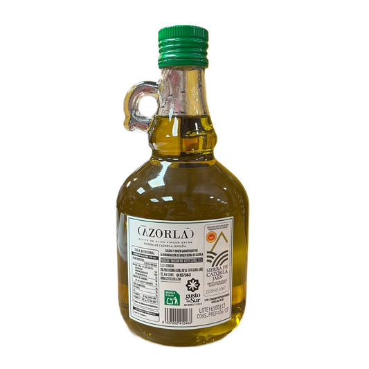 CAZORLA - ACEITE DE OLIVA VIRGEN EXTRA PICUAL JARRA GALÓN - 500ml