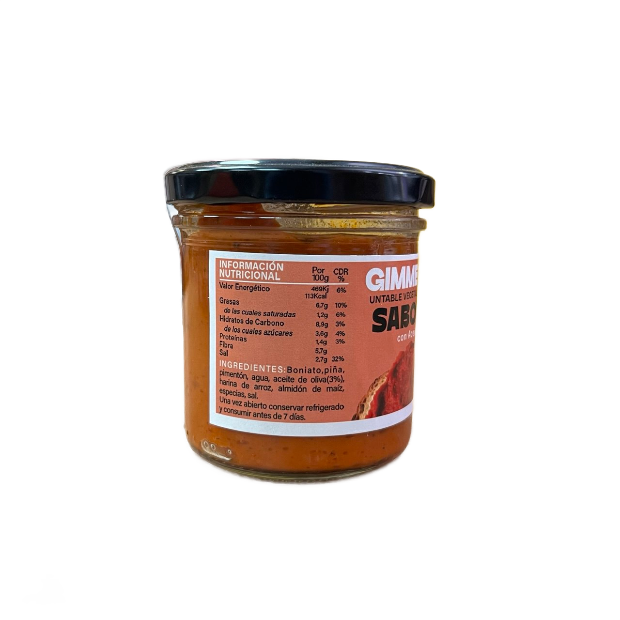 GIMME - SOBRASADA VEGETAL - 130g