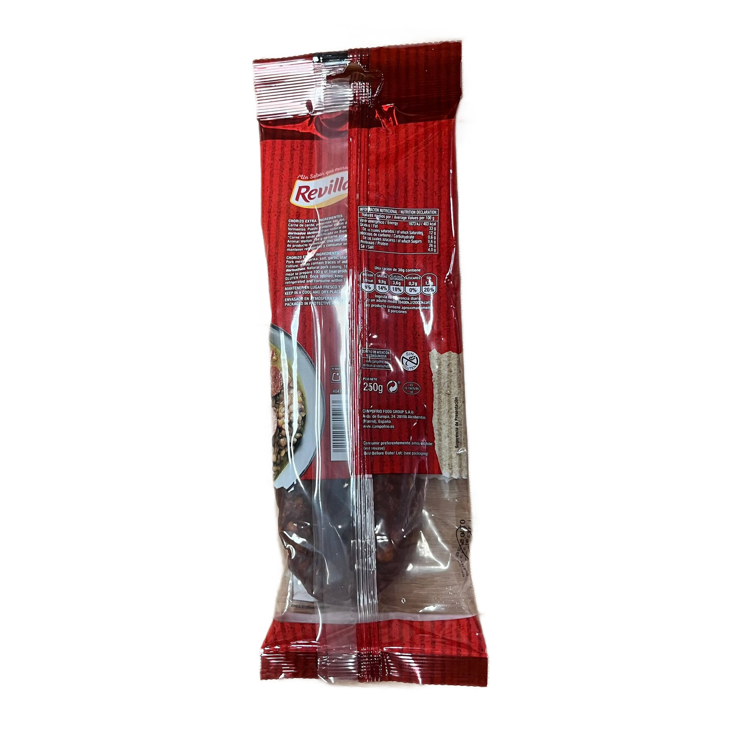 REVILLA - CHORIZO EXTRA - 250g