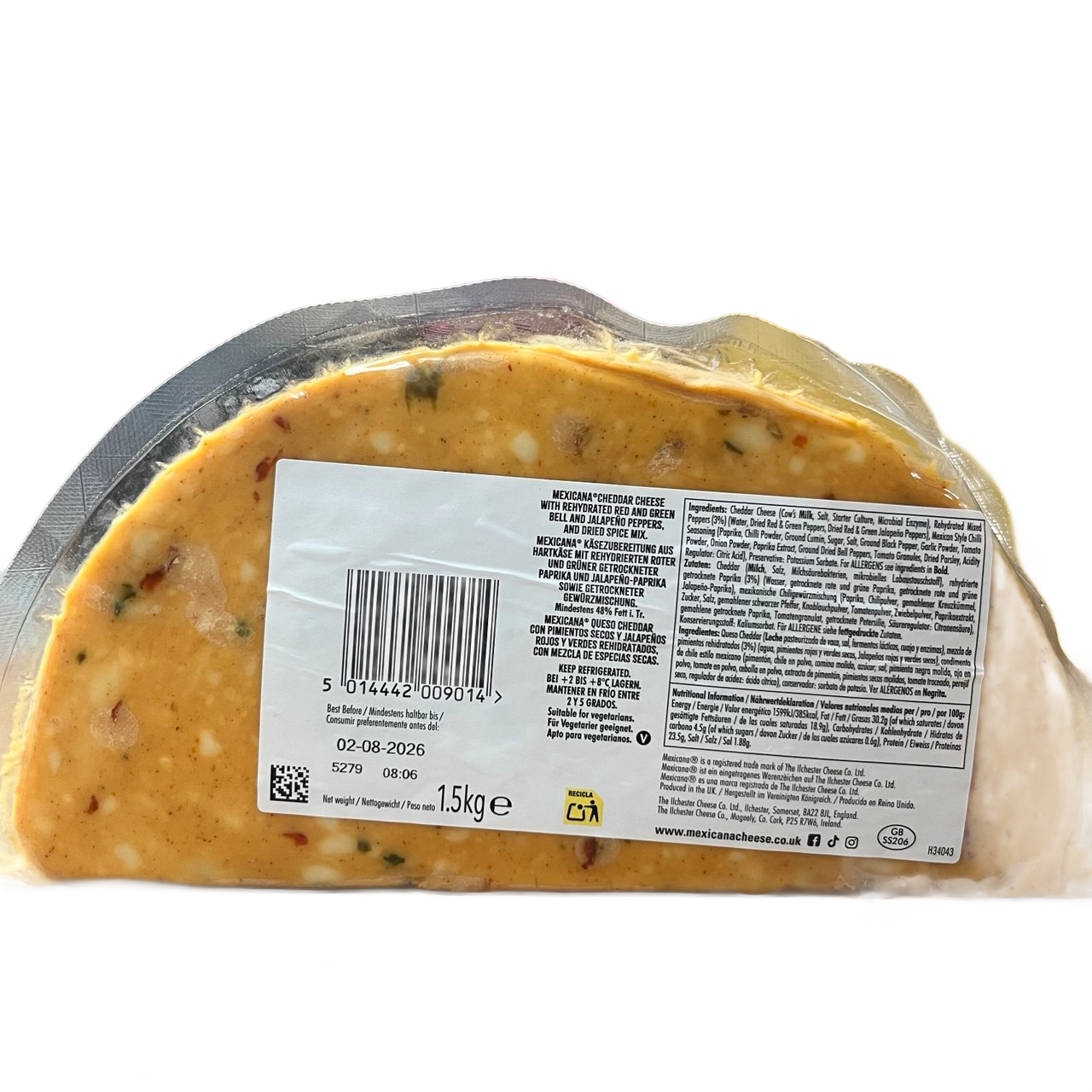 MEXICANA - CHEDDAR MEXICANO