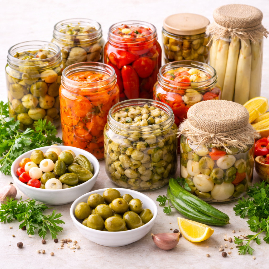 CONSERVAS DE VERDURAS