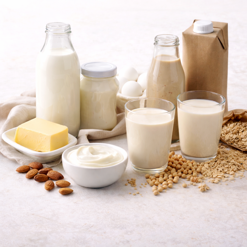 LACTEOS Y BEBIDA VEGETAL