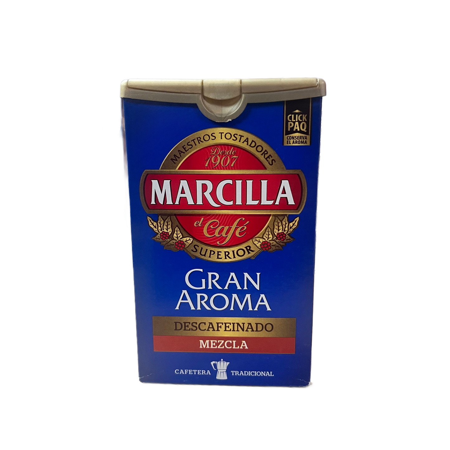 MARCILLA GRAN AROMA - MEZCLA CAFÉ DESCAFEINADO MOLIDO - 200g