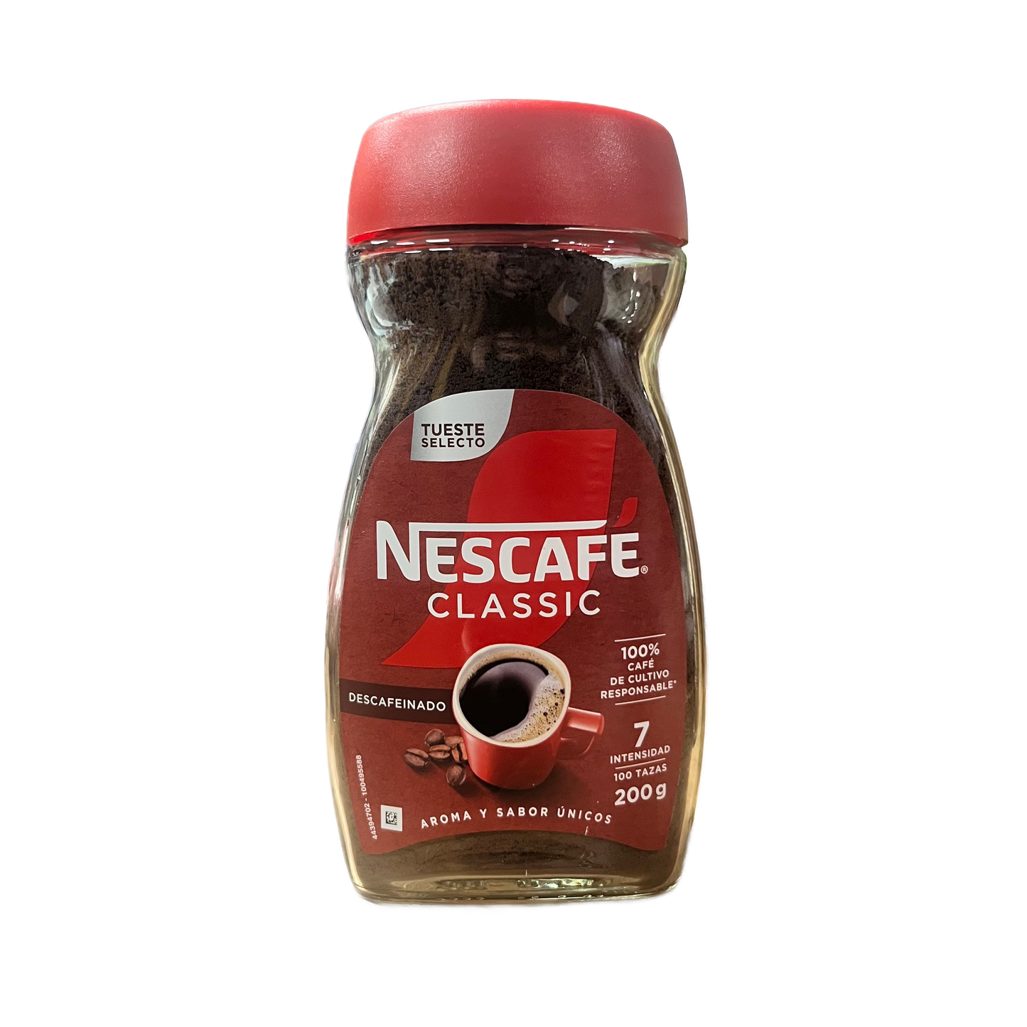 NESCAFÉ CLASSIC - CAFÉ SOLUBLE DESCAFEINADO - 200g