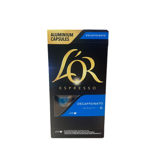 L'OR - DECAFFEINATO INTENSITY 6 - 10 CÁPSULAS