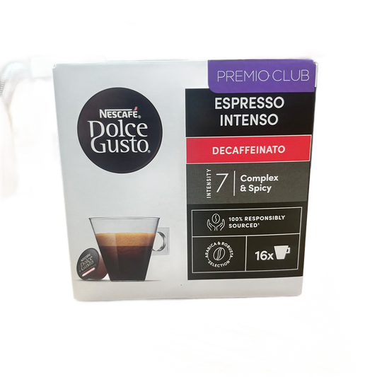 NESCAFÉ DOLCE GUSTO - ESPRESSO DECAFFEINATO INTENSO 7 - 16 CÁPSULAS