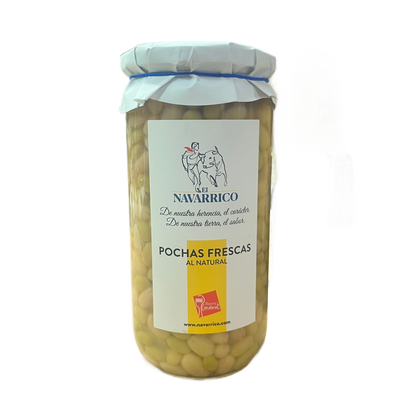 EL NAVARRICO - POCHAS FRESCAS AL NATURAL - 500g