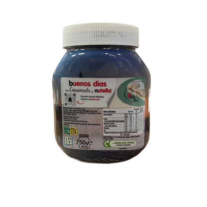 NUTELLA - BUENOS DÍAS ENSAIMADA CON NUTELLA - 750g