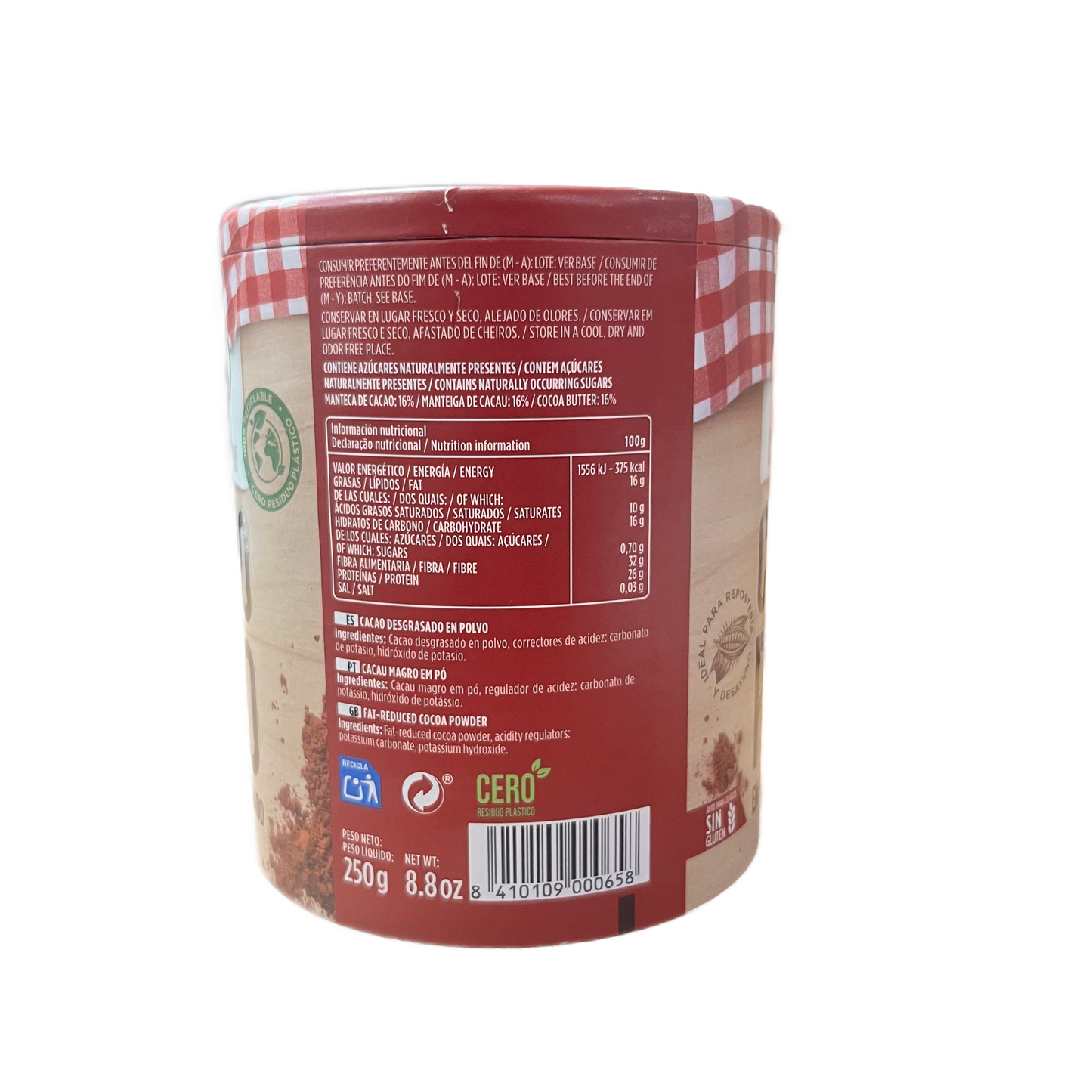 VALOR - CHOCOLATE PURO - 250g