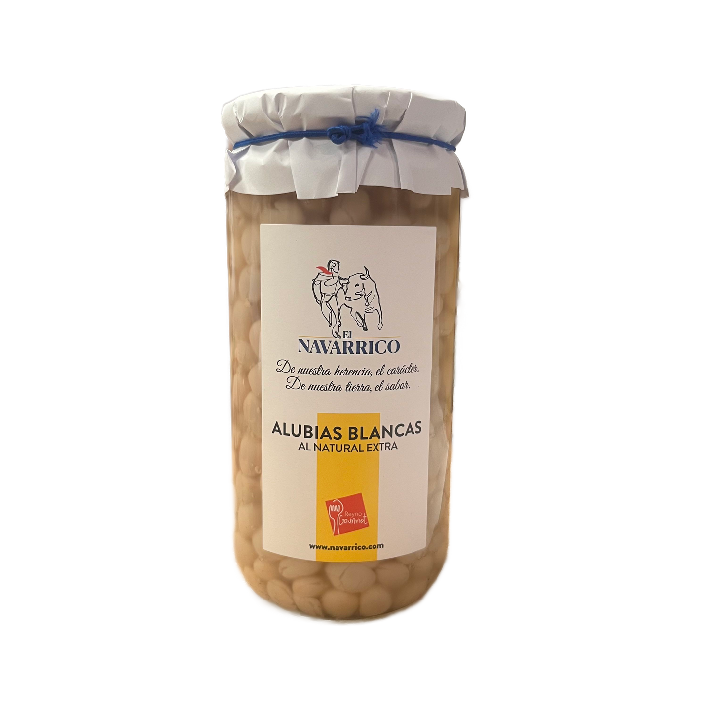 EL NAVARRICO - ALUBIA BLANCA AL NATURAL - 1kg