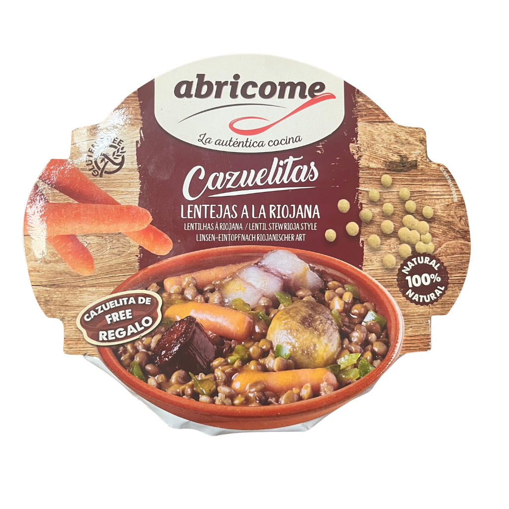 ABRICOME - LENTEJAS A LA RIOJANA CAZUELITAS - 415g