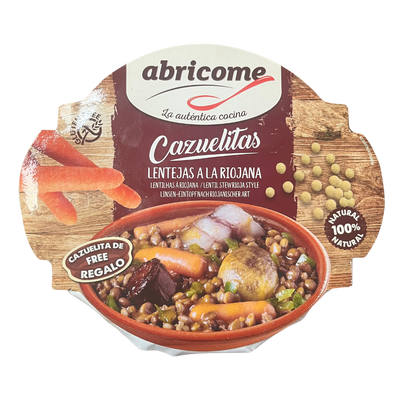 ABRICOME - LENTEJAS A LA RIOJANA CAZUELITAS - 415g