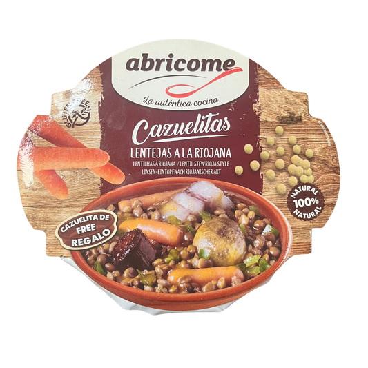 ABRICOME - LENTEJAS A LA RIOJANA CAZUELITAS - 415g