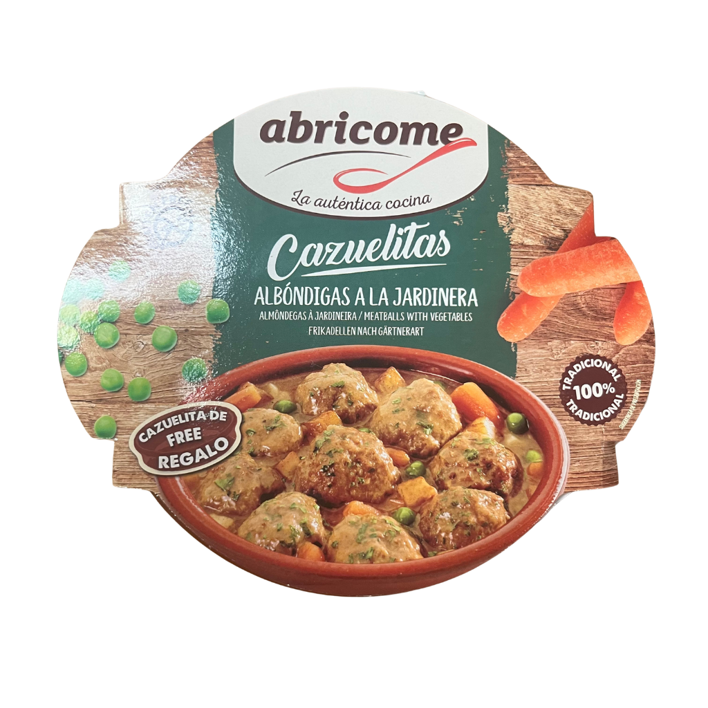 ABRICOME - ALBÓNDIGAS A LA JARDINERA CAZUELITAS - 415g