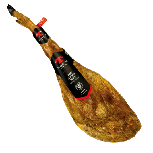 TORREÓN - JAMÓN IBÉRICO 50% DE BELLOTA - BRIDA ROJA