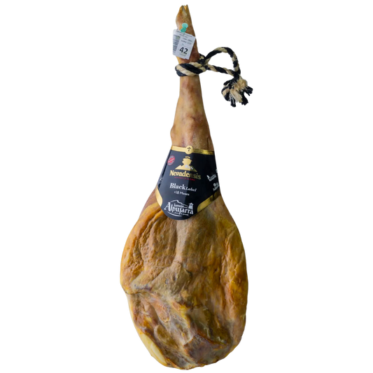 PRADOS DE VILLARREAL - JAMÓN SERRANO DUROC RESERVA FAMILIA ETIQUETA ROJA +20 MESES