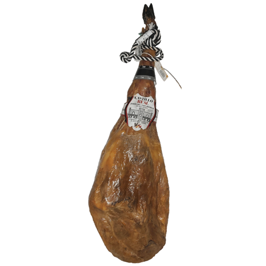 CASTILLO REAL - JAMÓN IBÉRICO 50% DE CEBO - BRIDA BLANCA