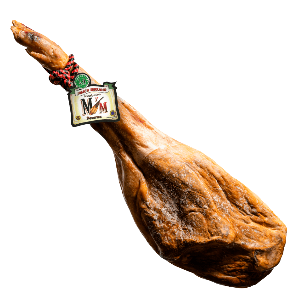 MIGUEL Y MARÍA - JAMÓN SERRANO DUROC RESERVA ETG - 14 MESES