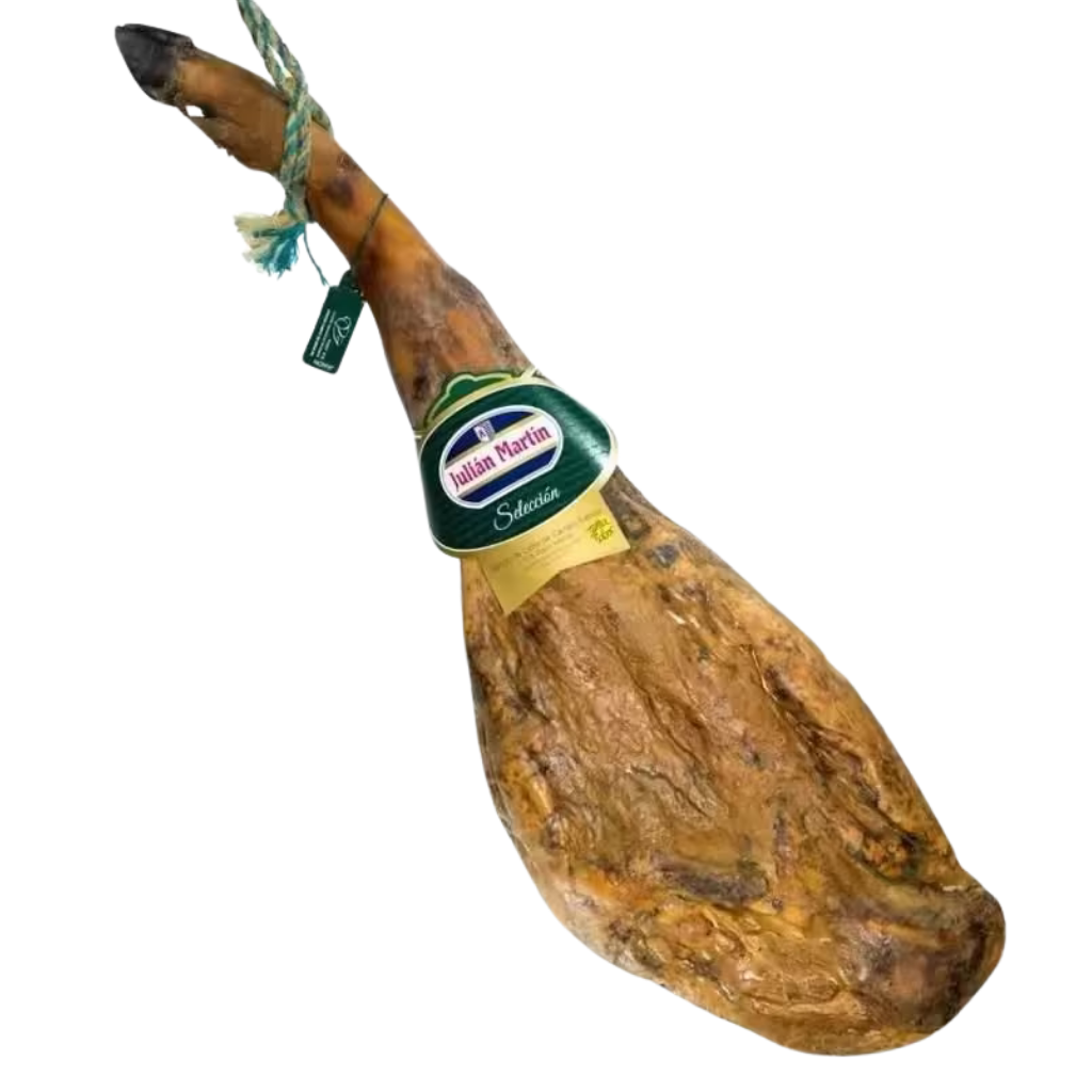 JULIÁN MARTÍN - JAMÓN IBÉRICO CEBO DE CAMPO 75% BRIDA VERDE