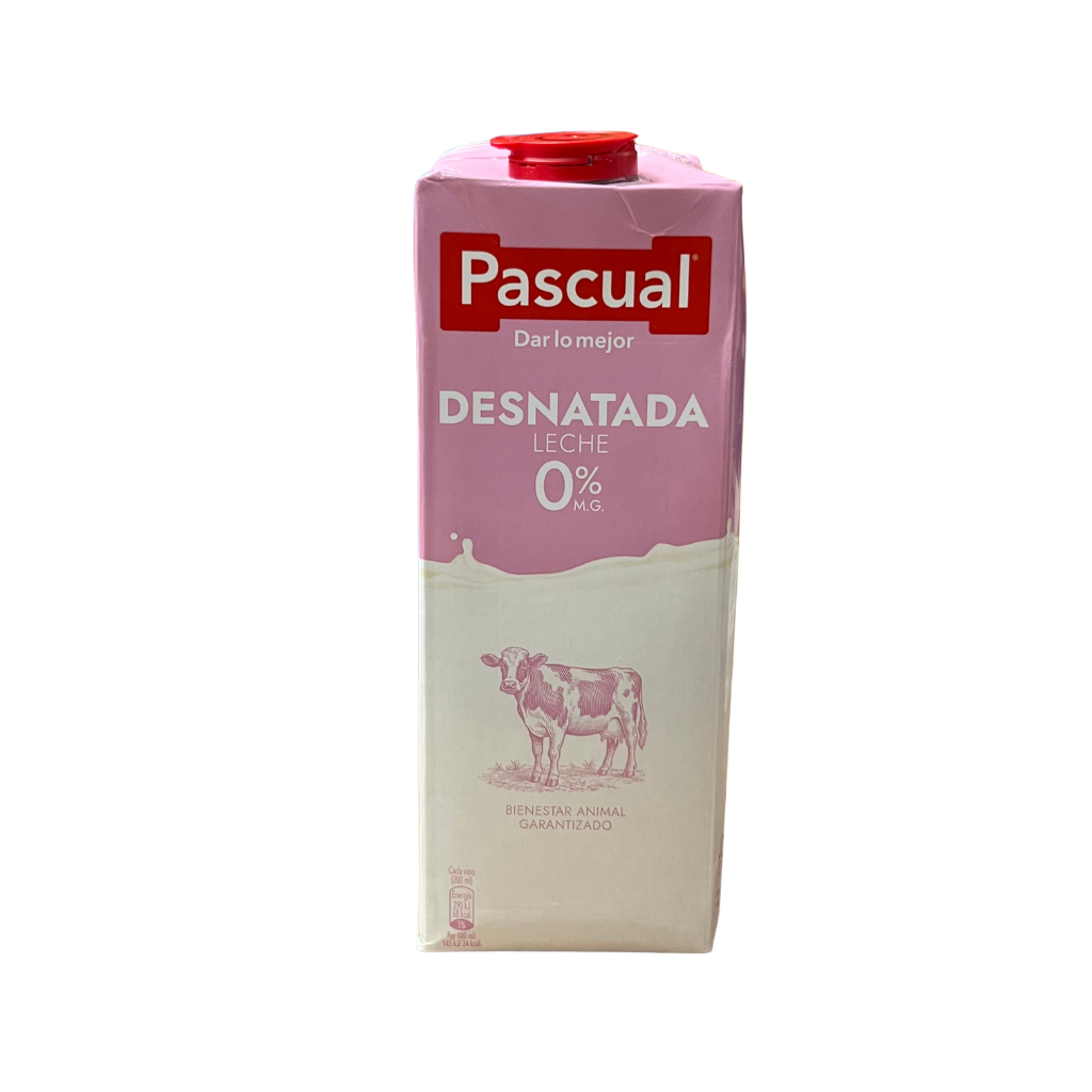 PASCUAL - LECHE DESNATADA SIN LACTOSA - 1L