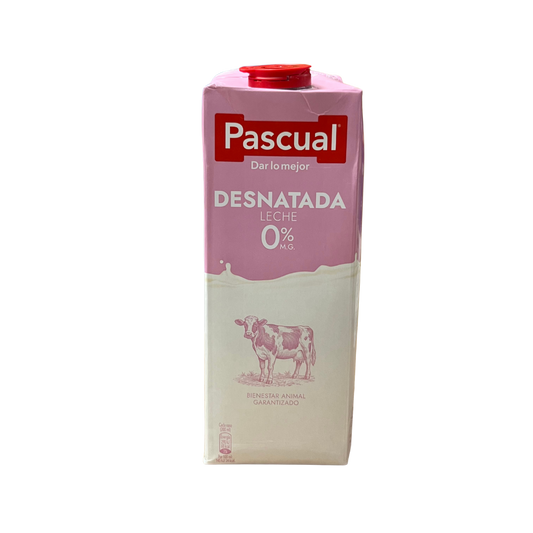 PASCUAL - LECHE DESNATADA SIN LACTOSA - 1L