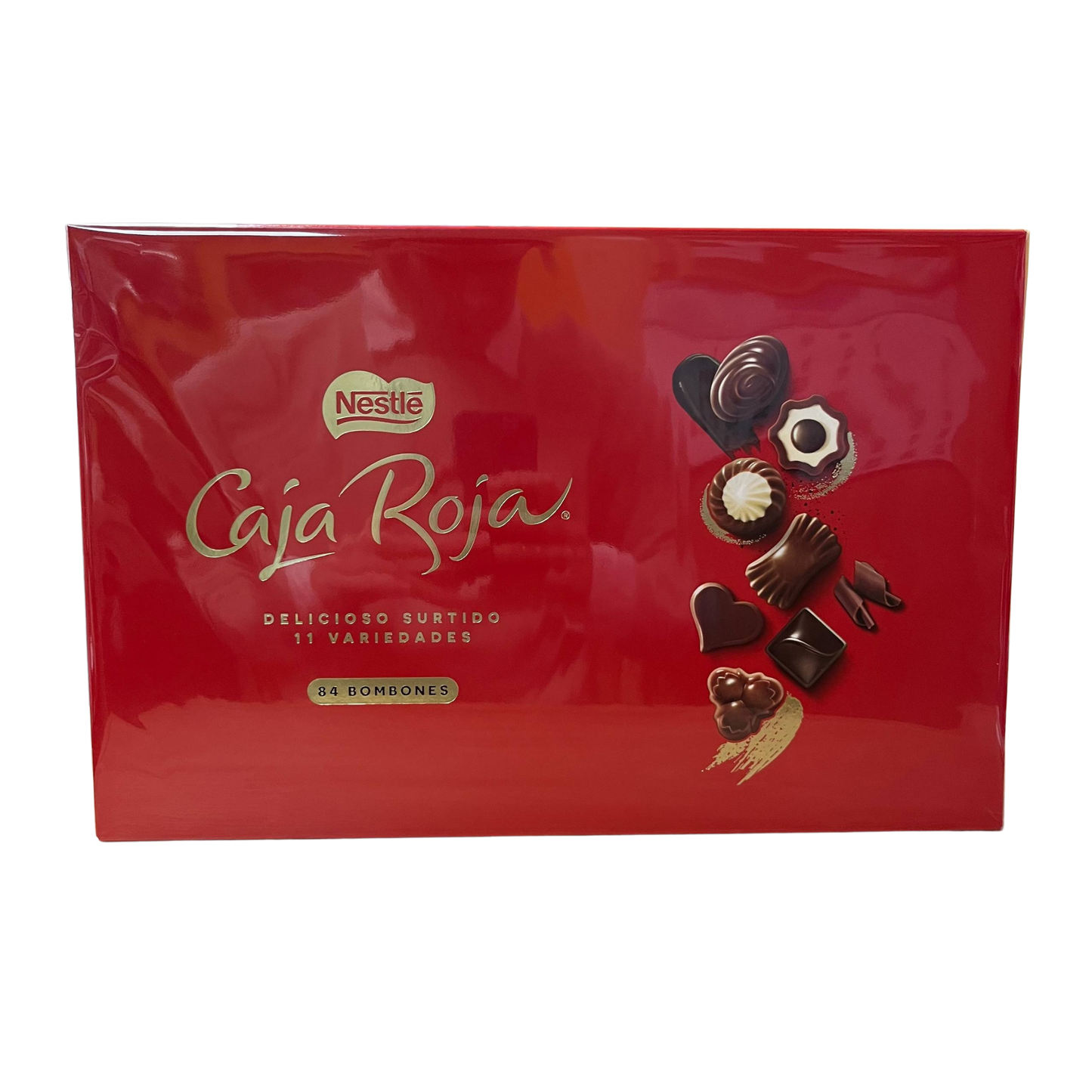 Nestlé Caja Roja Surtido de Bombones 800 g (84 Bombones)