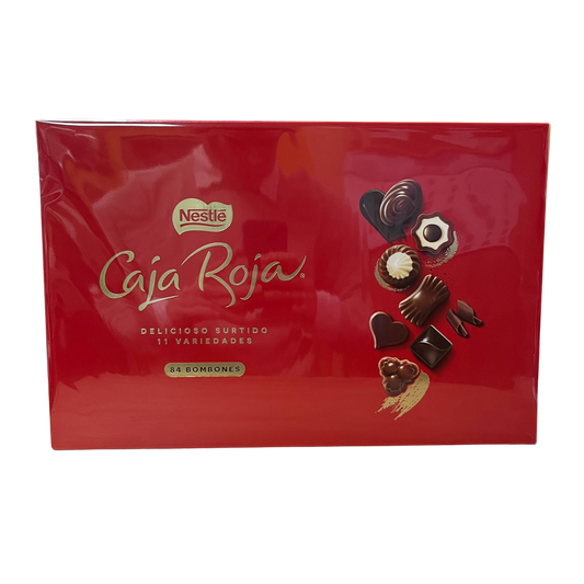 Nestlé Caja Roja Surtido de Bombones 800 g (84 Bombones)