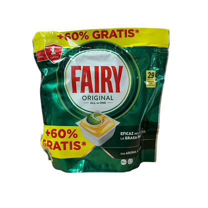 FAIRY - CÁPSULAS LAVAVAJILLAS - 29 UNIDADES