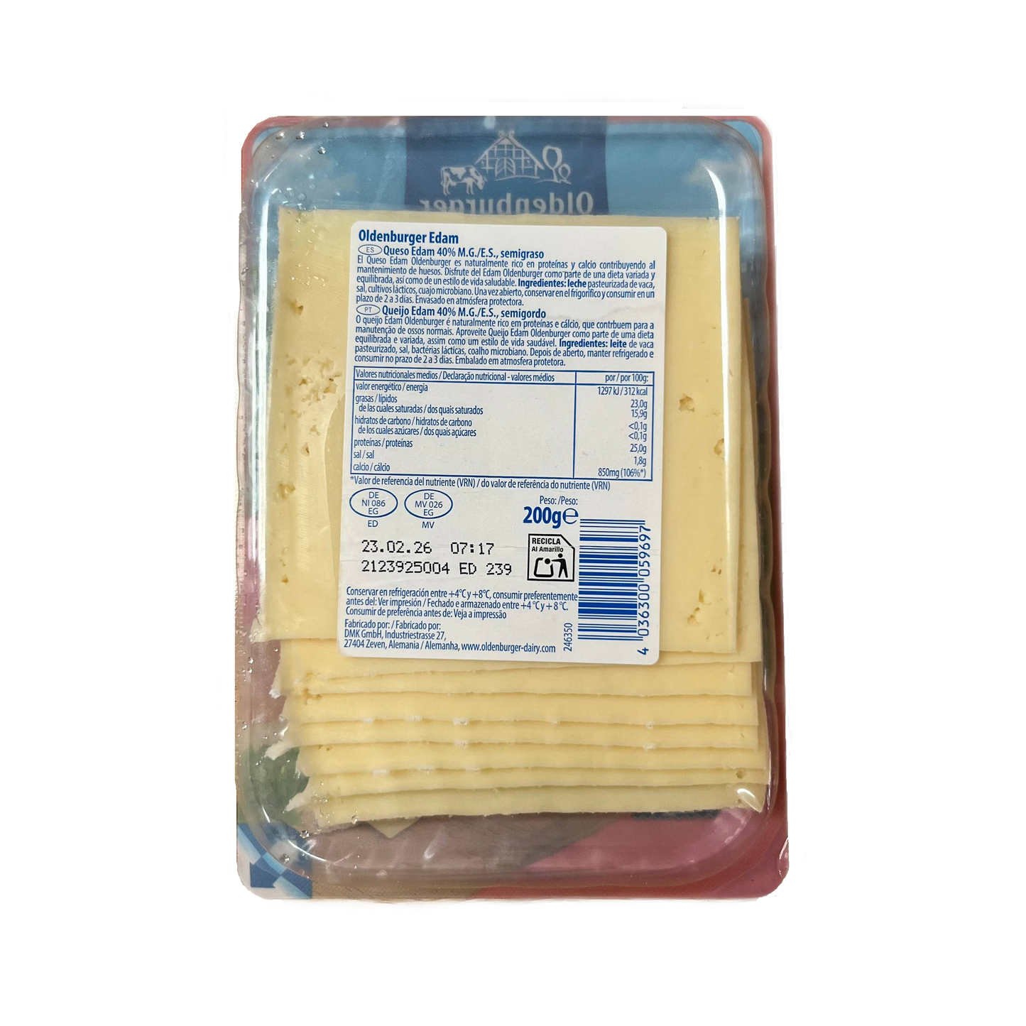 MILRAM - QUESO EDAM EN LONCHAS