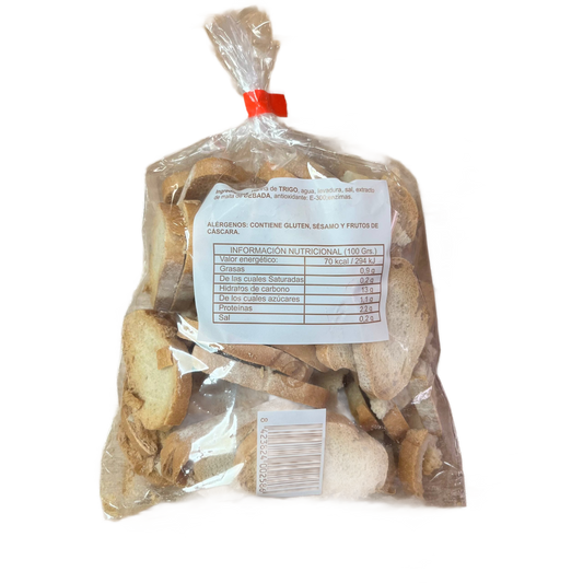 Pan Tostado Pastor Natural (Sin Aceite)