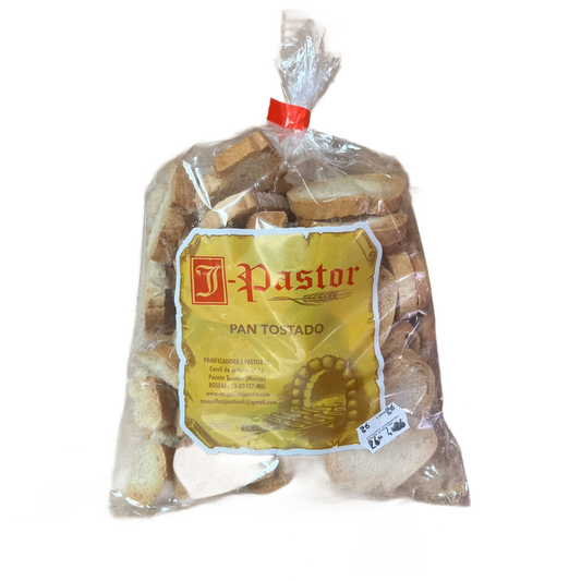 Pan Tostado Pastor Natural (Sin Aceite)