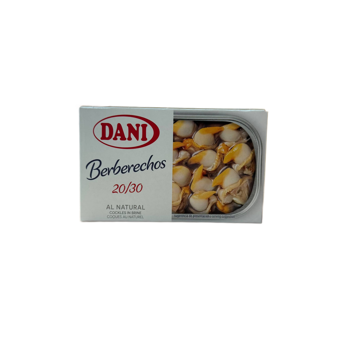Berberechos al Natural 20/30 Dani