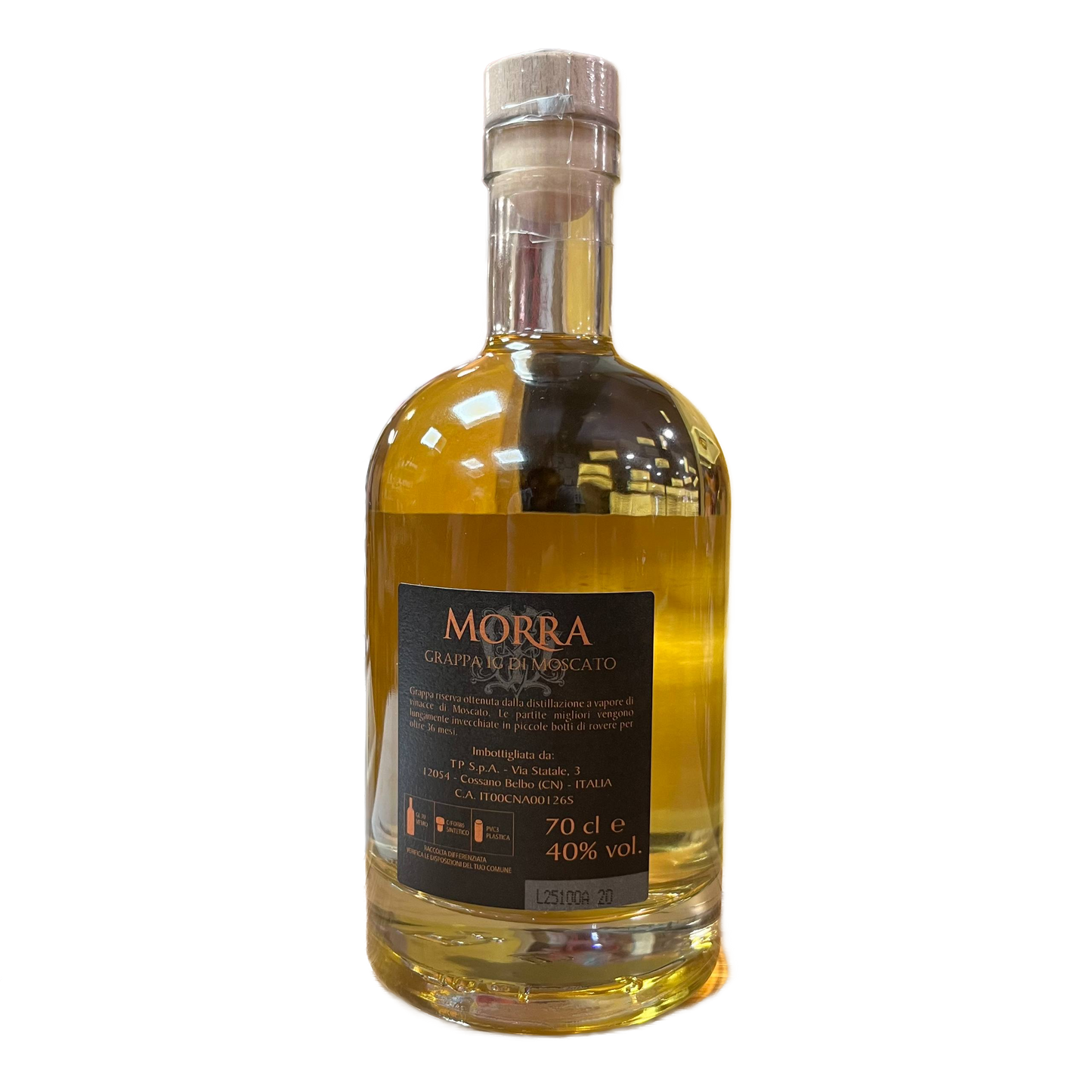MORRA - GRAPPA IG DI MOSCATO - 36 MESES